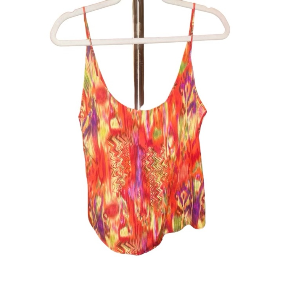 Lucy Love multi colored tank. Size Large. Perfect condition. Limited Edition